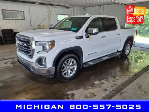 White 2022 GMC Sierra 1500 Limited SLT for sale in Michigan Center, MI