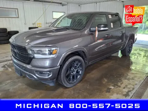 Gray 2022 Ram 1500 Laramie for sale in Michigan Center, MI
