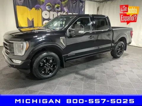 Black 2023 Ford F-150 Platinum for sale in Michigan Center, MI