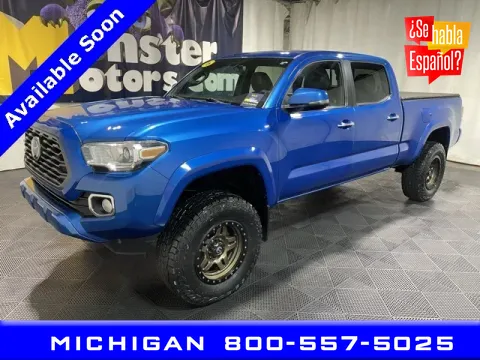 Blue 2016 Toyota Tacoma Limited for sale in Michigan Center, MI