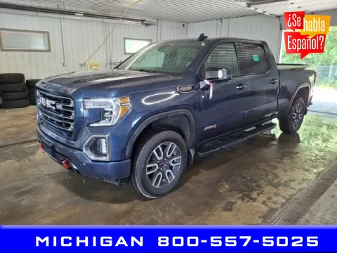 Blue 2020 GMC Sierra 1500 AT4 for sale in Michigan Center, MI