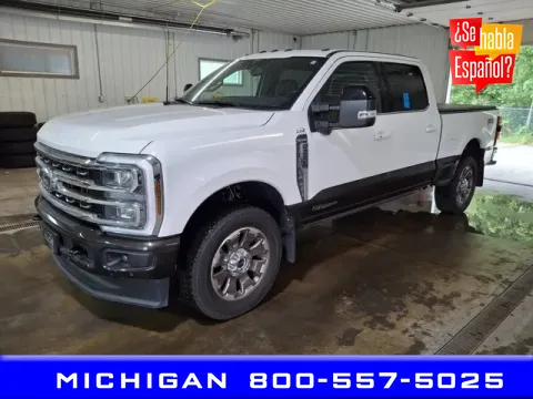 White 2025 Ford F-250SD King Ranch for sale in Michigan Center, MI