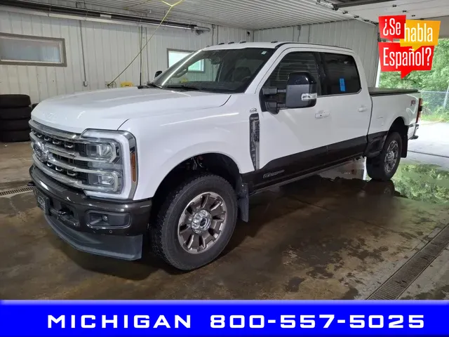 White 2025 Ford F-250SD King Ranch for sale in Michigan Center, MI