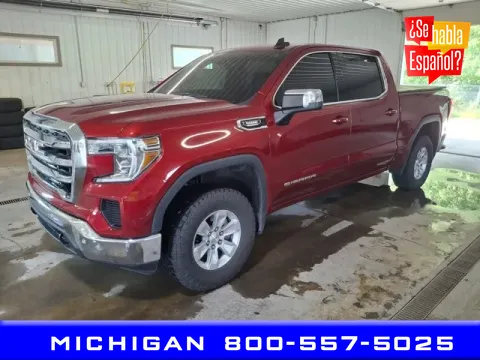 Red 2021 GMC Sierra 1500 SLE for sale in Michigan Center, MI