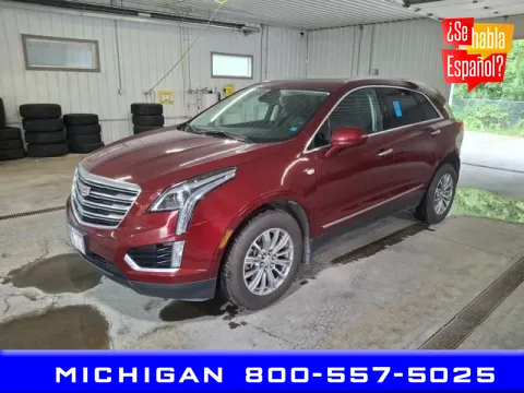 Red 2017 Cadillac XT5 Luxury for sale in Michigan Center, MI