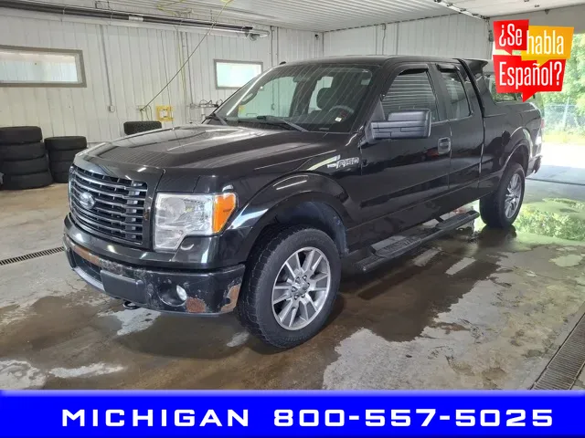 Black 2014 Ford F-150 STX for sale in Michigan Center, MI