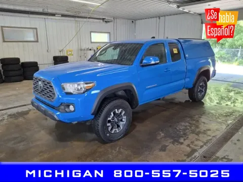 Blue 2020 Toyota Tacoma for sale in Michigan Center, MI
