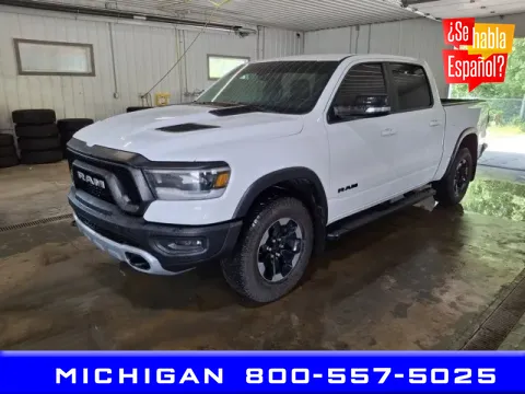 White 2019 Ram 1500 Rebel for sale in Michigan Center, MI