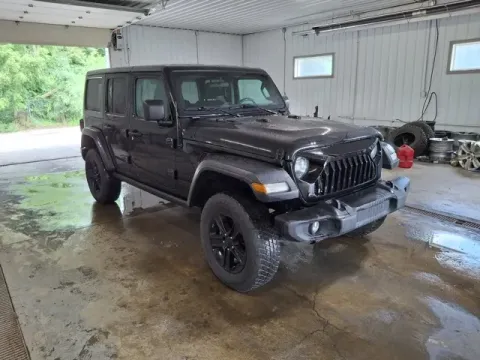 Another view of 2021 Jeep Wrangler Unlimited Sport Altitude for sale in Michigan Center, MI at Monster Motors - Jackson, MI