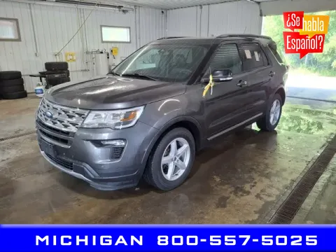 Black 2018 Ford Explorer XLT for sale in Michigan Center, MI