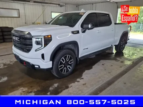 White 2024 GMC Sierra 1500 AT4 for sale in Michigan Center, MI