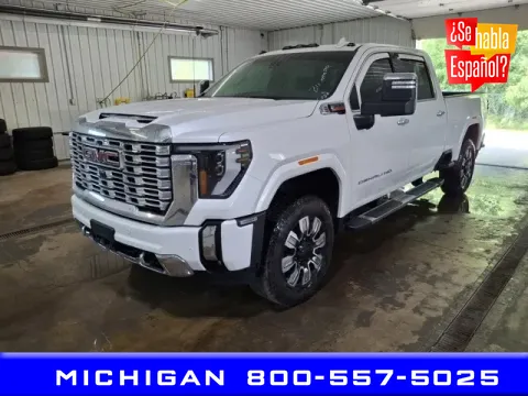 White 2024 GMC Sierra 3500HD Denali for sale in Michigan Center, MI