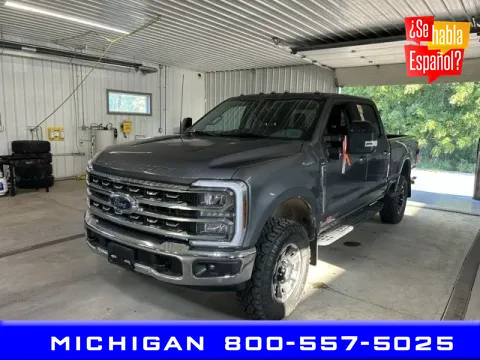 Gray 2024 Ford F-250SD Lariat for sale in Michigan Center, MI