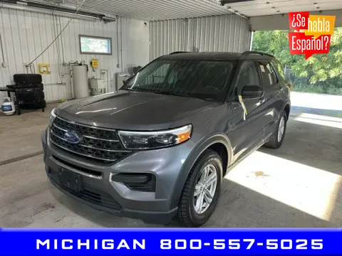 Gray 2022 Ford Explorer XLT for sale in Michigan Center, MI
