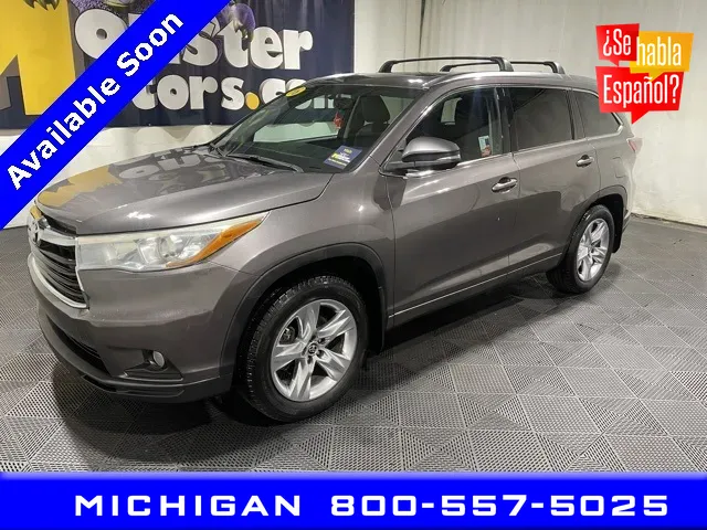 2016 Toyota Highlander Limited for sale in Michigan Center, MI