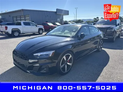 Black 2022 Audi A5 Sportback Premium Plus for sale in Michigan Center, MI
