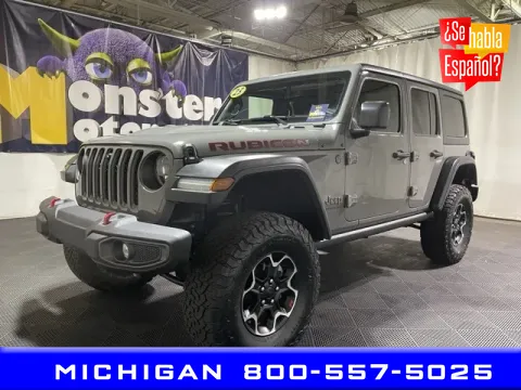 Gray 2023 Jeep Wrangler Rubicon for sale in Michigan Center, MI