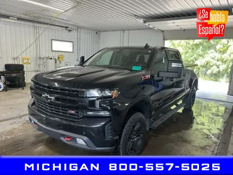 Black 2021 Chevrolet Silverado 1500 LT Trail Boss for sale in Michigan Center, MI