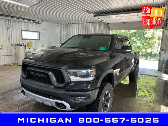 Black 2022 Ram 1500 Rebel for sale in Michigan Center, MI