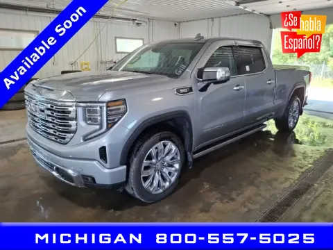 Gray 2024 GMC Sierra 1500 Denali for sale in Michigan Center, MI