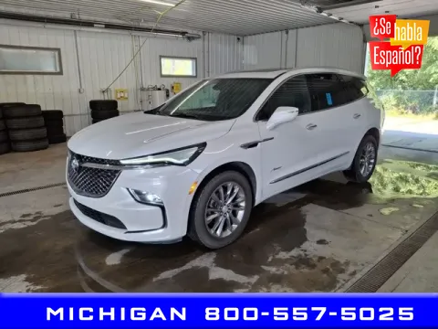 White 2022 Buick Enclave Avenir for sale in Michigan Center, MI