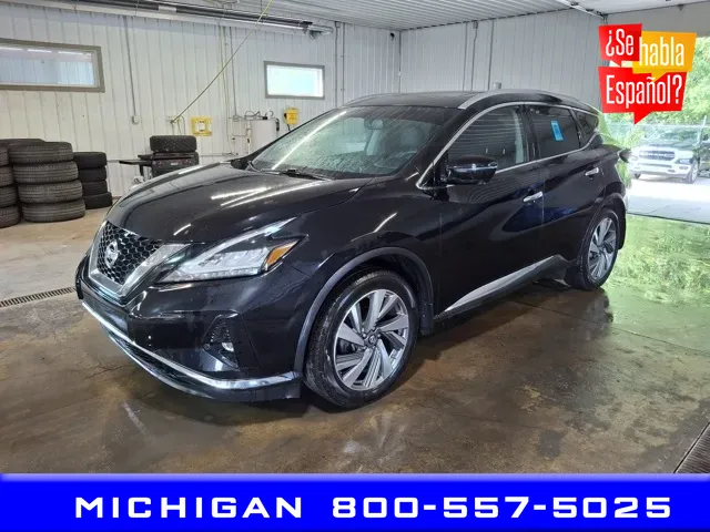 Black 2019 Nissan Murano SL for sale in Michigan Center, MI
