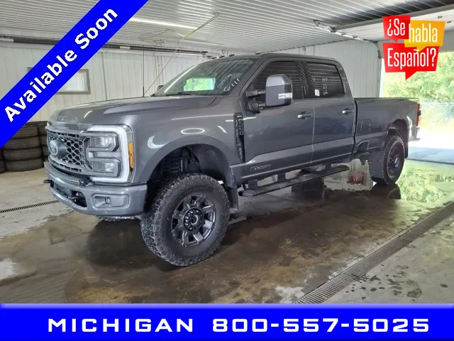 Gray 2023 Ford F-250SD Lariat for sale in Michigan Center, MI