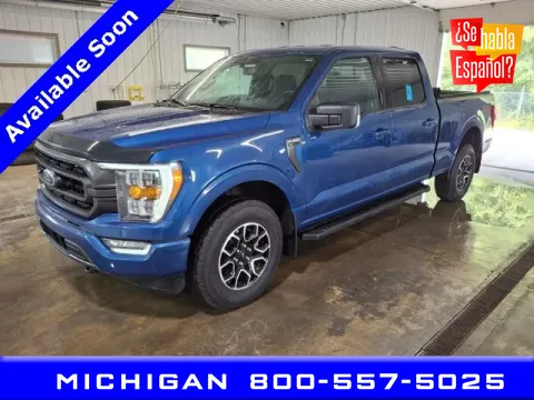 Blue 2023 Ford F-150 XLT for sale in Michigan Center, MI