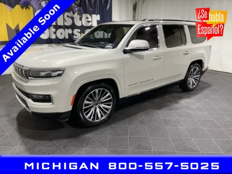 White 2022 Jeep Grand Wagoneer Series III for sale in Michigan Center, MI