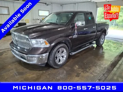 Brown 2017 Ram 1500 Laramie for sale in Michigan Center, MI