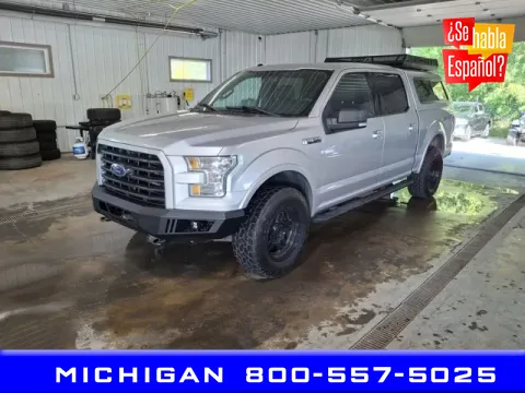 Gray 2016 Ford F-150 XLT for sale in Michigan Center, MI