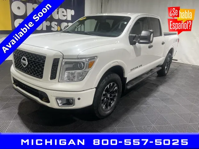 2018 Nissan Titan PRO-4X for sale in Michigan Center, MI