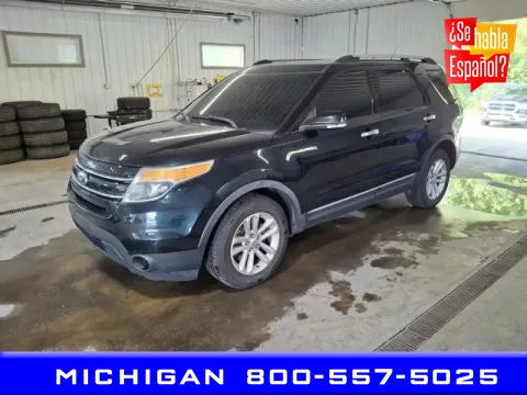 Blue 2014 Ford Explorer XLT for sale in Michigan Center, MI