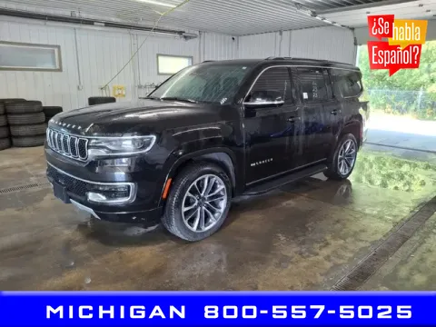 Black 2023 Jeep Wagoneer Series II for sale in Michigan Center, MI