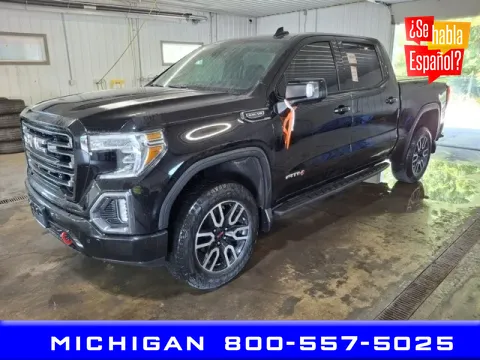 Black 2021 GMC Sierra 1500 AT4 for sale in Michigan Center, MI