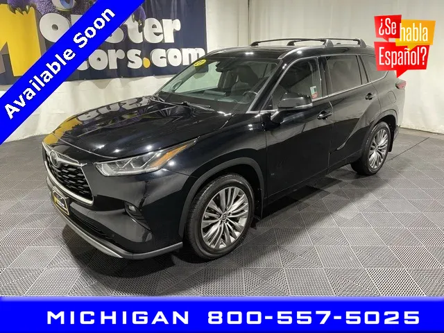 2021 Toyota Highlander Platinum for sale in Michigan Center, MI