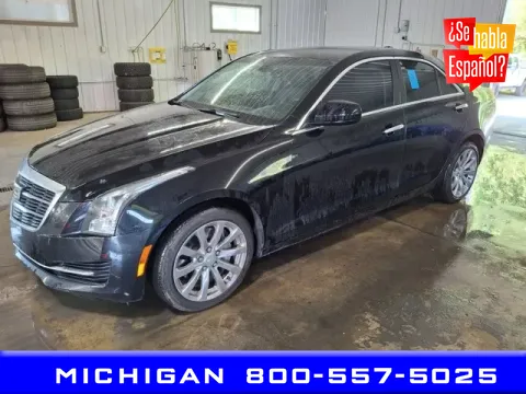 Black 2017 Cadillac ATS 2.0L Turbo for sale in Michigan Center, MI