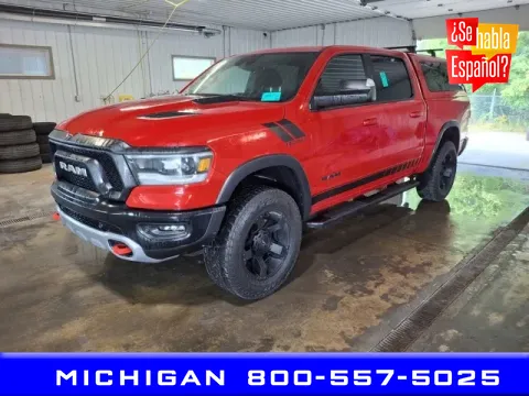 Red 2022 Ram 1500 Rebel for sale in Michigan Center, MI