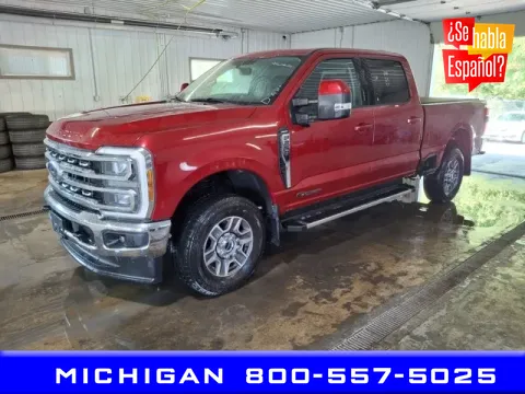 Red 2023 Ford F-250SD Lariat for sale in Michigan Center, MI
