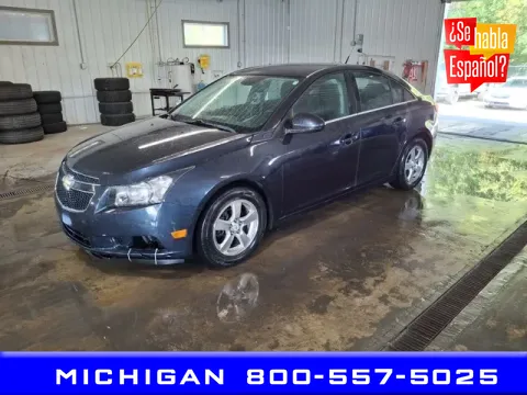 Blue 2014 Chevrolet Cruze 1LT for sale in Michigan Center, MI