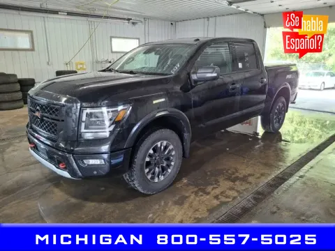 Black 2020 Nissan Titan for sale in Michigan Center, MI