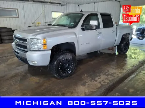 Silver 2011 Chevrolet Silverado 1500 LT for sale in Michigan Center, MI