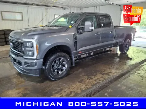 Gray 2023 Ford F-350SD Lariat for sale in Michigan Center, MI
