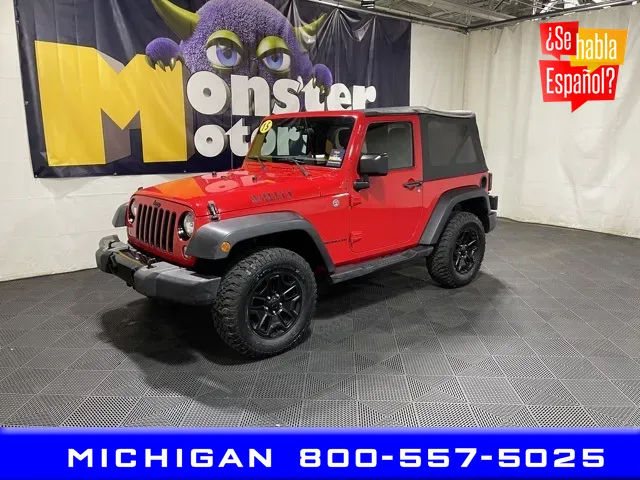 2015 Jeep Wrangler Willys Wheeler for sale in Michigan Center, MI