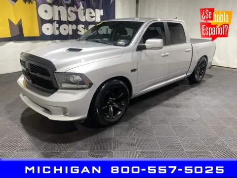 Silver 2018 Ram 1500 Night for sale in Michigan Center, MI