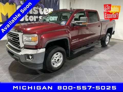 Red 2016 GMC Sierra 2500HD SLE for sale in Michigan Center, MI
