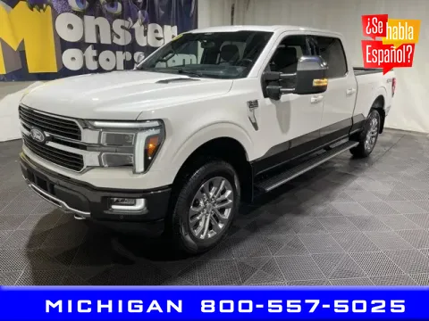 White 2024 Ford F-150 King Ranch for sale in Michigan Center, MI