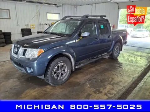 Blue 2019 Nissan Frontier for sale in Michigan Center, MI