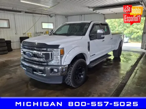 White 2022 Ford F-250SD XLT for sale in Michigan Center, MI