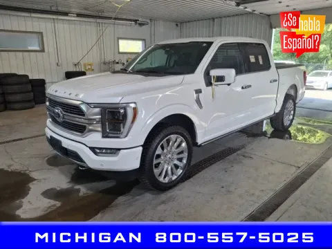 White 2021 Ford F-150 Limited for sale in Michigan Center, MI